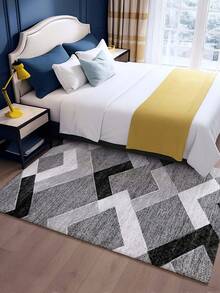 سجادة داخلية ديكورية ذات طراز أنيق وفاخر، من مواد القطيفة المخملية المرصعة بالخرز القصيرة. تناسب غرفة المعيشة والصالون والنوم والمطبخ والمكتب والمدخل والاستخدام الخارجي، كسجادة مانعة للانزلاق ومفرشة للنزهات والتخييم الخارجي