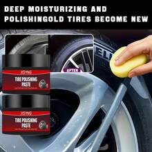 Durable Car Tire Wax - Enhances Gloss, Color, And Protects Rubber From Aging - A - View 7