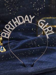 1件装女士50岁生日装饰品,60岁生日头饰,50岁生日皇冠,50岁生日礼物 - 彩色 - 查看 18