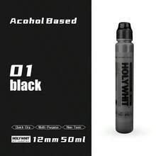 50ml Graffiti Paint Marker Pen, 12mm Round Tip, Waterproof For Glass, Cardboard, Plastic, Metal, And Smooth Surfaces - 1pcs - View 18