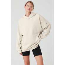 Alo Yoga Double Take Hoodie - Black | - Xương - Xem 1