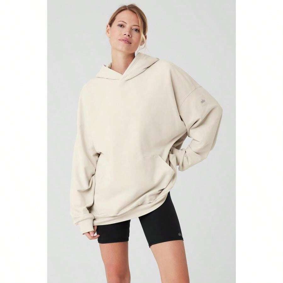 Alo Yoga Double Take Hoodie - Black | - Xương - Xem 1