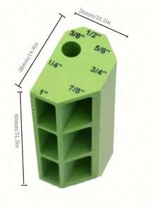 多功能划线工具，木工工具，铅笔划线工具，多维木工涂鸦标记划线工具 - 綠色 - 查看 7