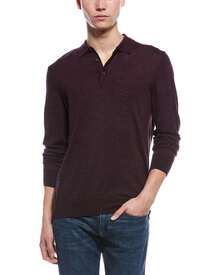 Bruno Magli Wool Polo Sweater - 紫色 - 查看 1