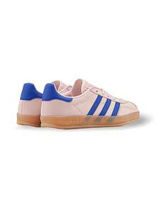 Adidas Giày thể thao nữ Originals Gazelle Series, nhẹ, thoải mái, mềm mại, thân thiện với da, dễ phối đồ, logo, dùng hàng ngày, đi học, màu hồng JI1371 - hồng - Xem 6