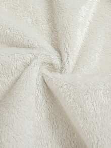 Boys' Casual Solid Color Zip-Up Raglan Long Sleeve Fleece Jacket Outerwear, Autumn/Winter - Army Green - View 8