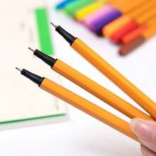 12 To 120 Colors Fine Point Pens 0.4mm - Multicolorido±36 lõi - Xem 2