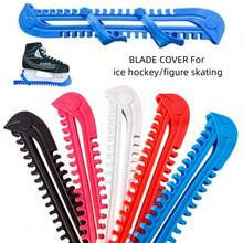 1pc Durable PC Material Ice Skating Protector, Mixed Color, Protect And Sharpen Ice Skating Enthusiasts' Skates, Universal - Multicolor - View 1