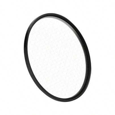 6-Line Star Filter, Atmospheric Night Scene Effect, Dazzling Dense Hexagram Snowflake, Lighting Portrait Jewelry Bling Effect, High Definition No Blur, Compatible With Canon, Nikon, Sigma, Tamron DSLR Camera Lenses, Multiple Diameters Available: 37/39/40.5/43/46/49/52/55/58/62/67/72/77/82mm