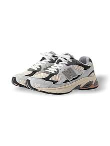 New Balance 2010T 高性能运动鞋 吸汗透气 轻便 结实耐用 多功能 易洗 跑步 成人 灰色 橙色 U2010TTO - 灰/米色 - 查看 2