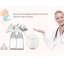 2 Pieces Double Electric Breast Pumps – Strong Suction + Massage & Lactation-Promoting Function, Efficient Milk Storage + Anti-Milk Leakage, Suitable For Breastfeeding Moms For Home Pumping / Night Milk Storage / Postpartum Lactation-Promoting Care - trắng - Xem 3