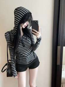 Women Sweatshirts - Đen xám - Xem 1