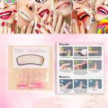 Long Coffin Press On Nails Pink French False Nails With Rhinestone Fake Nails Full Diamond Design Press Ons Gift For Women 24pcs{Inchcolor_nameinch:Inchfrenchfulldiamondinch} - Frenchfulldiamond - View 4