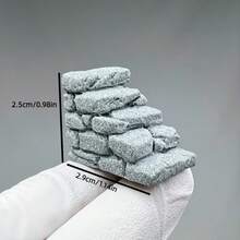 1pc Of Stair Model Micro Landscape Road Decoration Sand Table Staircase Ornaments Bonsai Fish Tank Landscaping Accessories