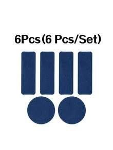 1/2set (6pcs/Set) Sports Shoes Side Edge Repair Patches, Lining Hole Fixer, Heel Wear Protector Stickers, For Women Men Sneakers Shoes, Casual Shoes