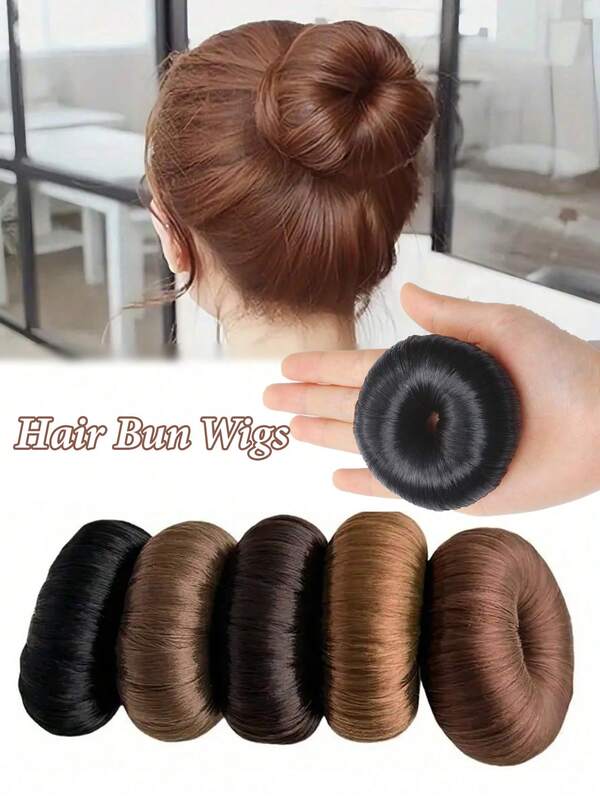 Basic Bun Maker Donut Bun Maker Basic Bun Maker Set | Donut Bun Hair Accessories Suitable For All Hair Types, Women, Hair Styling Tools, Birthday