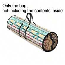 1个圣诞礼物包装收纳袋,采用PVC材质,顶部和侧面均设有提手,防风防雨,方便携带的管状容器。适用于母亲节、伴娘礼物、毕业礼物、生日礼物、结婚礼物等。也可作为生日、新娘、婚礼、圣诞礼物装饰和收纳袋使用。 - 彩色 - 查看 10