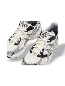 Asics GEL-1130 男女通用运动鞋 透气轻便 多功能 吸汗 耐穿 易洗 户外日常 灰色 银色 1203A582-100 - 灰色/銀色 - 查看 3