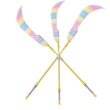 新款鲁米四虎剑，树脂可拆卸设计中国剑，角色扮演道具剑，塑料剑装饰品，完美礼物，生日礼物