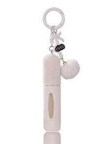 2pcs/1pc 5ml Plush Hanging Perfume Bottle With Transparent Window - Cute Portable Refillable Perfume Dispenser, Suitable For Bags, Adorable Keychain Design, Travel-Friendly, Refillable Perfume, Keychain Accessory, Soft Texture, Bottom Direct Charge High-End Spray Bottle, Gift For Girls, Valentine's Day Gift, Mother's Day Gift, Adult Gift - Multicolor - View 12