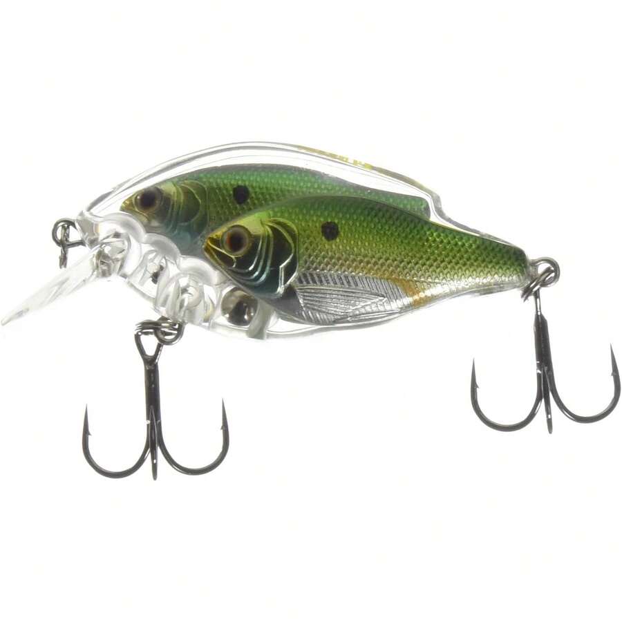 LIVE TARGET Livetarget Threadfin Shad Squarebill - Escuadra - Perla/Bronce/Azul - Ver 1