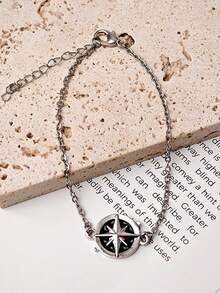 KPOP Compass Bracelet, Korean Fashion Accessory, Birthday Gift For Girlfriend - Multicolor - View 1