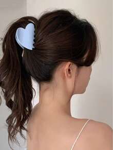 4/2/1 pieza Nuevo clip de pelo coreano de color crema con forma de corazón, versátil, de agarre, temperamento, para el moño en la parte posterior de la cabeza, pinza para el cabello, relleno de calcetines, relleno de calcetines, relleno de calcetines para mujeres, relleno de calcetines para mujeres, regalos de Navidad, regalos, relleno de calcetines de Navidad, regalos para mujeres, regalo, regalo de Navidad, relleno de calcetines para adultos, relleno de calcetines para adultos, accesorios para el cabello, accesorios para mujeres, relleno de calcetines, accesorio de cabello de mayoría de edad, accesorios de cabello de Navidad, ideas de regalo para mujeres, relleno de calcetines de belleza, regalos de Navidad para mujeres - Multicolor - Ver 7