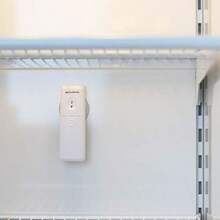 - Termómetro digital inalámbrico para nevera y congelador, color blanco mate, para el hogar y restaurantes con alarma y registros de y baja temperatura (00523M)(Estándar) - Tipo 1 - Ver 5