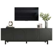 Television Stands & Entertainment Centers - Black - View 7
