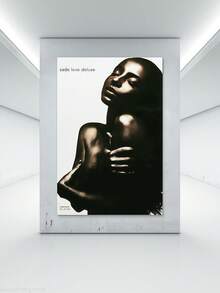 1幅无框墙面装饰画 FENZHAZI Sade 无框海报 Love Deluxe 音乐专辑封面海报 墙面艺术装饰帆布墙画，适用于房间美学装饰、墙面艺术、墙面装饰、浴室装饰 - 彩色 - 查看 8