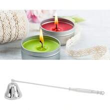 GLOGLOW Apagador de Velas, Tapón de Vela de Acero Inoxidable con Largo para Vela de Cera, Herramienta Elegante y Segura para Decoración de Hogar, Oficina, Eventos y – Acceso - PAGO - Ver 8