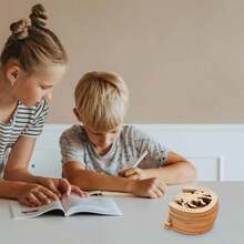 24Pcs Wood Horseshoe Cutouts Blank Horseshoe Wood Cutout Wooden Horseshoes DIY Painting Discs For Home Party Decors - 黑色 - 查看 7