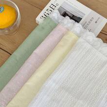 1件/2件/6件装心形蕾丝纯色餐垫，奢华高端咖啡垫，装饰餐垫，摄影 - 彩色 - 查看 3