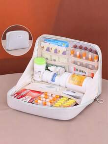 Túi đựng thuốc du lịch xách tay Túi đựng đồ trang điểm Túi đựng mỹ phẩm có túi đựng nhỏ đựng thuốc Túi đựng đồ tiện lợi có lưới dạng lưới Ví đựng được nhiều dung tích Túi đựng đồ vệ sinh cá nhân lớn có khóa kéo kép nhiều ngăn dành cho nam/nữ Túi đựng đồ vệ sinh cá nhân du lịch cự ly ngắn Túi đựng đồ thiết yếu khi trở lại trường Túi đựng đồ chống thấm nước - Nhiều màu - Xem 11