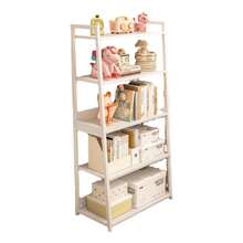 Librería Multiusos De 5 Niveles Con Cubos De Almacenamiento - Blanco - Ver 4