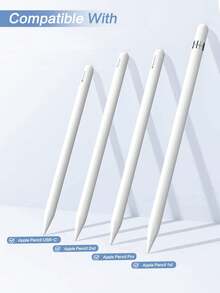 升级版 6 支装 Apple Pencil 笔尖替换装，带透明收纳盒，不易磨损，笔尖纤细精准，金属材质，兼容 Apple Pencil 第一代/第二代/USB-C/iPad Pro Pencil