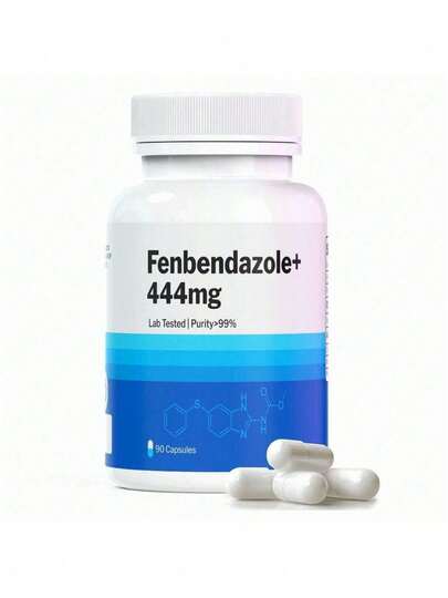Fenben 444 Mg| 99% Purity| Capsules For Humans -90 Counts| Cup