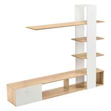Television Stands & Entertainment Centers - White,Wood - View 7