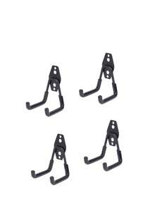 Heavy Duty Wall Mount Hooks And Multi-Purpose Storage Rack For Garage Organization And Home Storage, Suitable For Brooms, Mops, Tools, Gardening Tools, And Bicycles, Space-Saving Wall Mounted Storage Accessories To Maximize Living Space, Durable Metal Construction With Strong Load Capacity, Easy Access, Organization Solutions For Entryways, Laundry Rooms, Workshops, And Utility Rooms