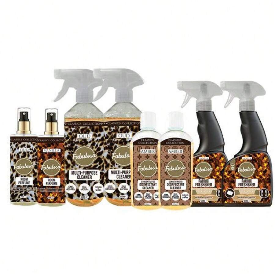 Multi-Purpose Fragranced Cleaning Bundle - Bathroom & Kitchen Cleaner With Odor Removing Fresh Scent - 預設 - 查看 1