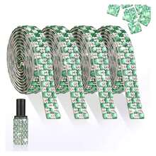 4 Yards Rhinestones Ribbon Self Adhesive Light Green Crystal Rhinestone Strip With 4MM Square Gems Bling Rhinestones Tape Roll For DIY Bedazzling Craft, Car, Wedding, Home Decoration - Multicolor 1025 - View 1