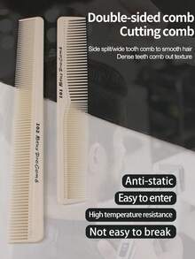 Hairstylist's Thick Family Hair Special Comb For Straight Hair Without Hurting The Scalp, Ponytail, Student Comb, Dormitory Comb - Multicolor - View 5