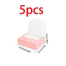 10- Pink Gift Box With Lid, Gift Box With Ribbon For Bridesmaid Proposal Box, Gift Box For Wedding, Birthday Gift, Shower Party And Other Parties, Valentine's Day Gifts, Valentine Day,Packaging, Birthday, DIY Making, Beauty Storage BOX - Pink - View 13