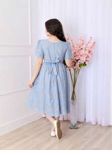 Junior Lace Dress - Celeste - Ver 5