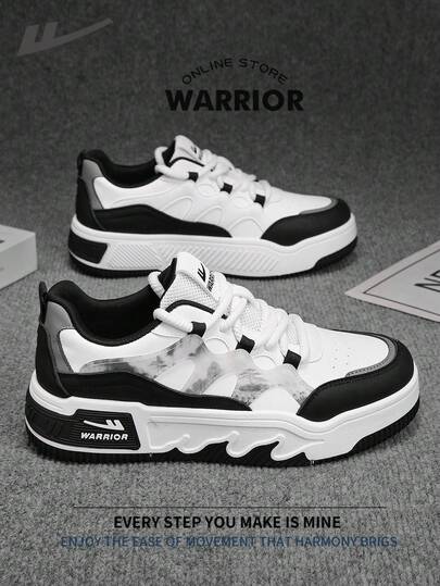  Warrior Men's Casual Sneakers, Comfortable And Versatile For Autumn/Winter, Fashionable And Suitable For All Seasons, Durable And Suitable For All-Day Wear, Training And Running