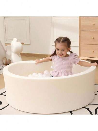 4 ألوان من كرات الرغوة الناعمة لحمام الكرات لأطفال حفلات عيد الميلاد، خيمة حمام الكرات، ساحة لعب الأطفال، قلعة لعب الأطفال، هدايا مثالية للبنات والأولاد، لعبة داخلية وخارجية، حمام كرات للرضع (الكرات غير مشمولة)