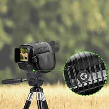 HD 1080P LED Infrared Night Vision Monocular - Perfect For Outdoor Enthusiasts, Hunters & Adventurers: Battery-Powered Digital Device For Hunting, Nighttime Surveillance & Exploration, Hunting Gear, Portable Optics, Precision Engineering, Longrange Viewing, Adventure Seekers - Multicolor - View 9