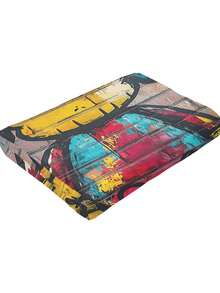 Kawss Kawaii Kaw Blanket Cartoon Print Flannel Blanket - Ultra Soft Anime Throw, The Thoughtful Gift For Christmas, Birthday, Halloween, For Sofa, Camping & Travel Comfort - màu đen - Xem 6