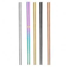 304 Stainless Steel Chopsticks, Non-Slip Tableware Gift Box, Hotpot Set, Hotel/Restaurant Chopsticks - Multicolor - View 2