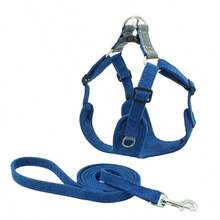 Bộ dây dắt và dây xích dắt chó đi dạo ngoài trời HP082-1 dành cho chó nhỏ vừa - Dây dắt chó Chihuahua & Pomeranian có dây đeo có thể điều chỉnh, thiết kế tiện dụng, polyester bền, lý tưởng cho các hoạt động ngoài trời & thú cưng khi đi du lịch, không cần pin - Nhiều màu - Xem 19